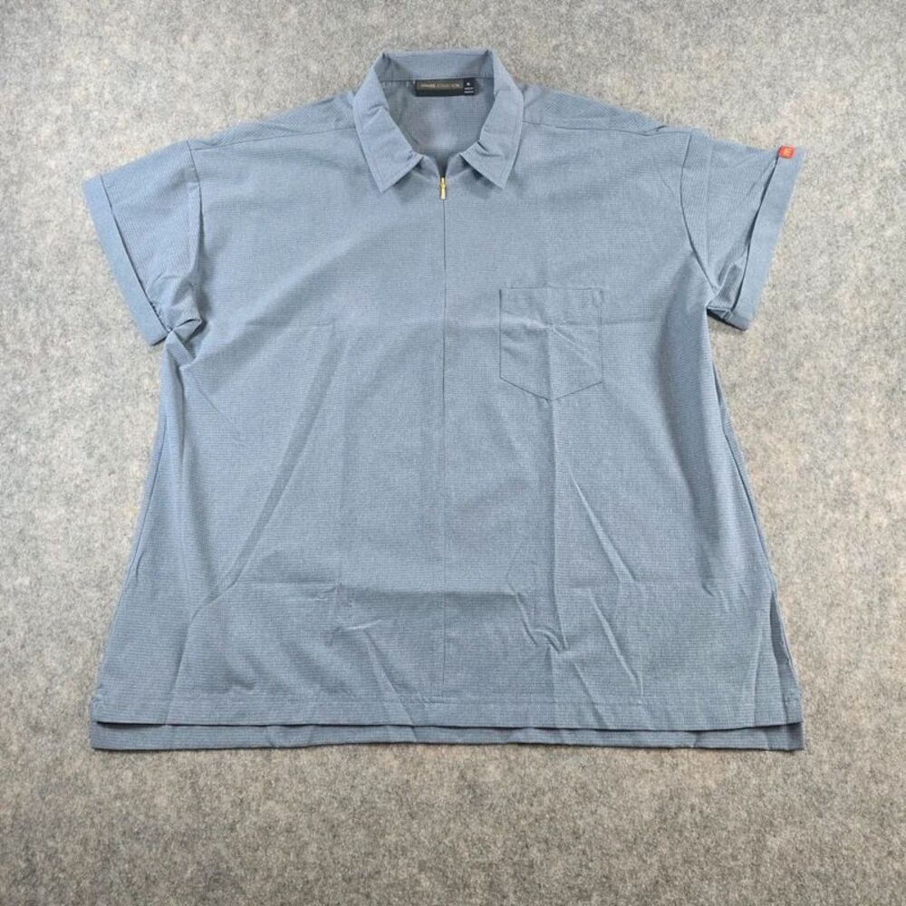 Apparel Collection McDonald's Fast Food Short Sleeve Shirt XL Slate Blue